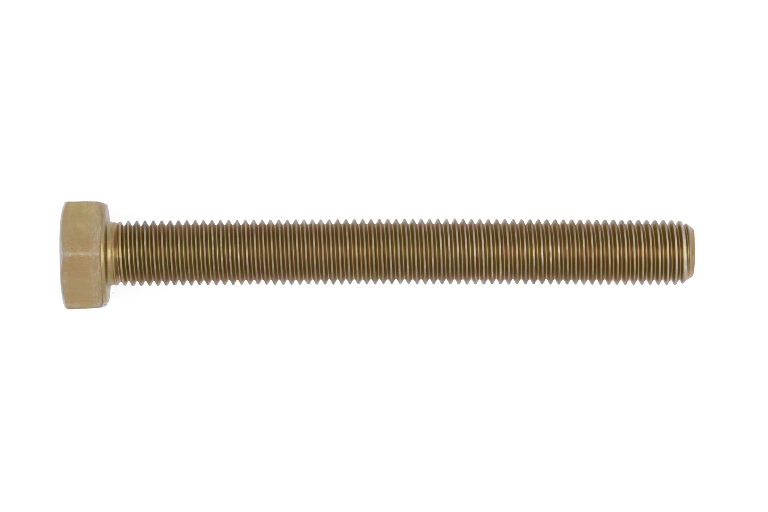 Tornillo cabeza hexagonal rosca fina completa acero 10.9. bicromatado