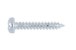 Tornillo rosca chapa, cabeza alomada de acero, PH, forma C
