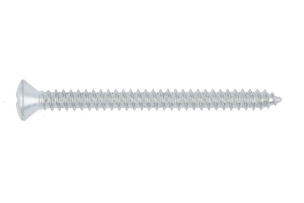 011748 32 Tornillo rosca chapa, cabeza avellanada gota sebo acero H, forma C con punta