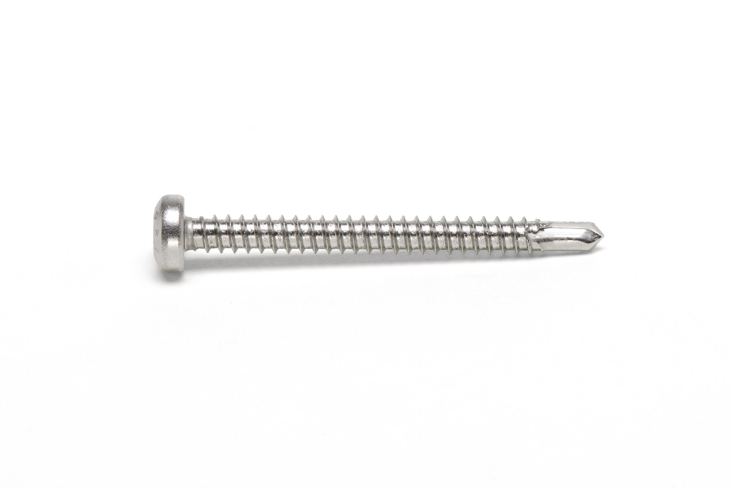 Tornillo autoperforantes, cabeza alomada pias, acero inoxidableidable. A2, sin recubrimiento. AW