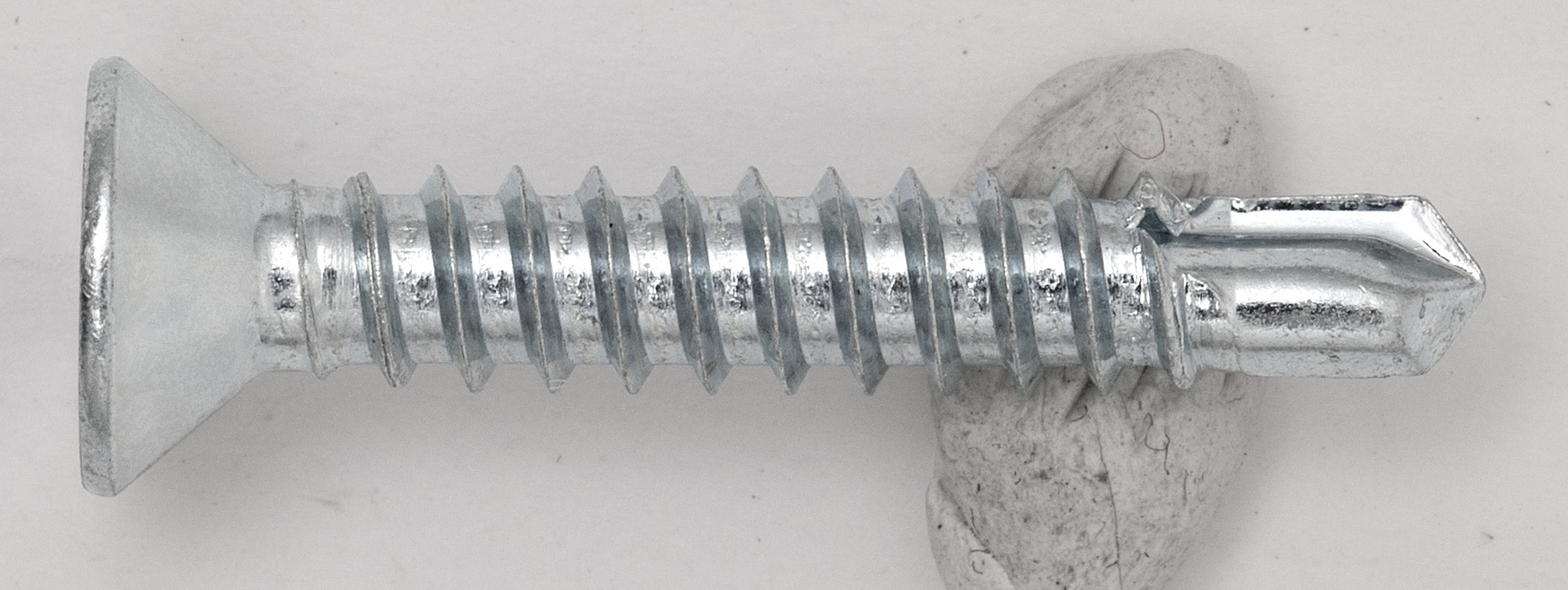Tornillo autoperforante, cabeza avellanada Acero zincado, pias, H