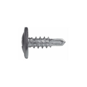 Tornillo autoperf., cabeza alomada con brida Acero galv. brida H dientes interiores