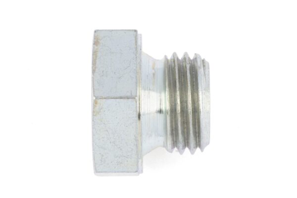 Tapón de cierre, cabeza hexagonal acero forma A