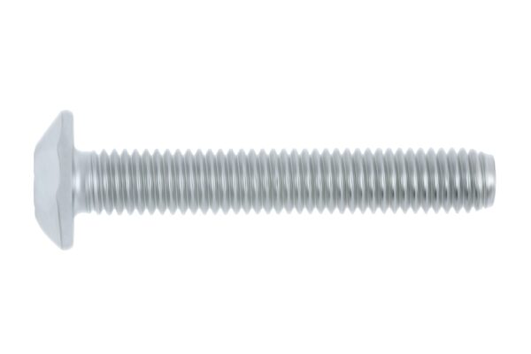 026518 25 Tornillo de seguridad, cabeza de botón Rosca métrica de acero AW