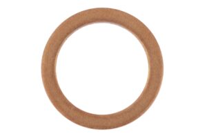 Junta tórica de cobre cobre, forma A, H 2 mm