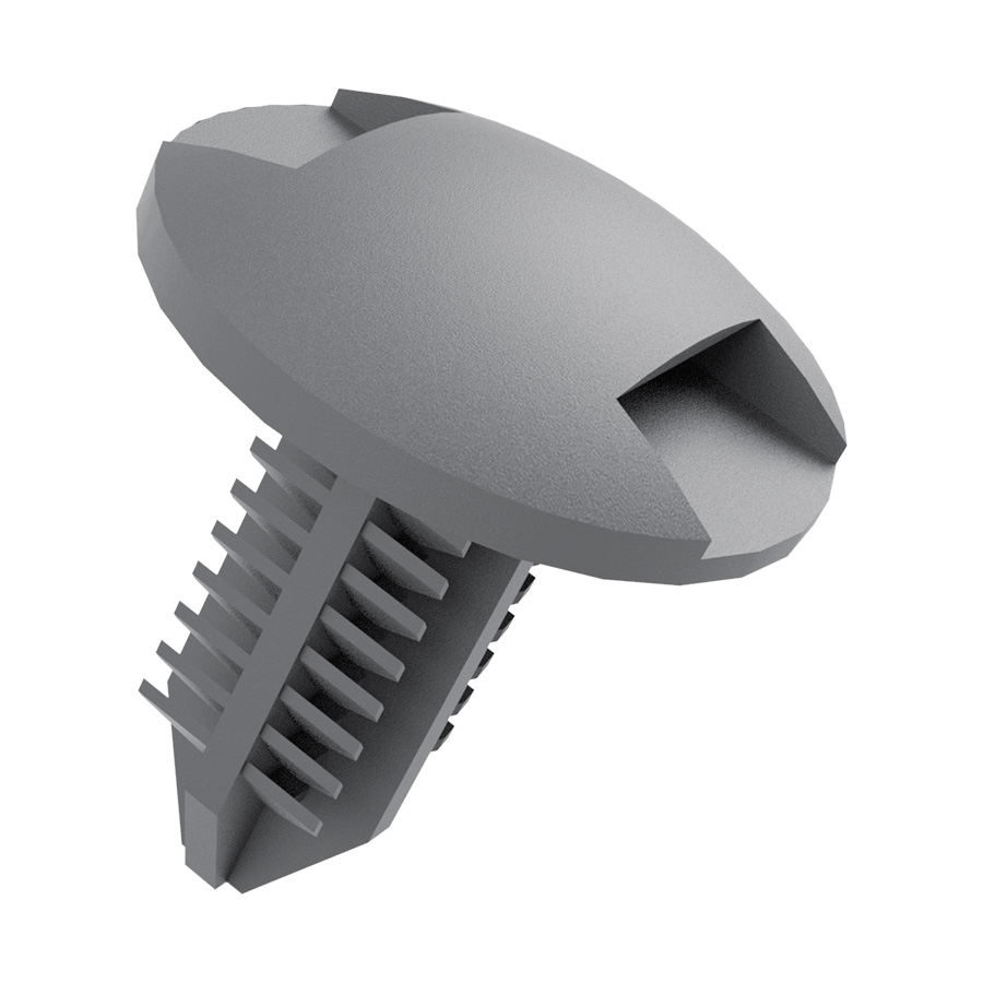 Remache a presión acanalado grueso