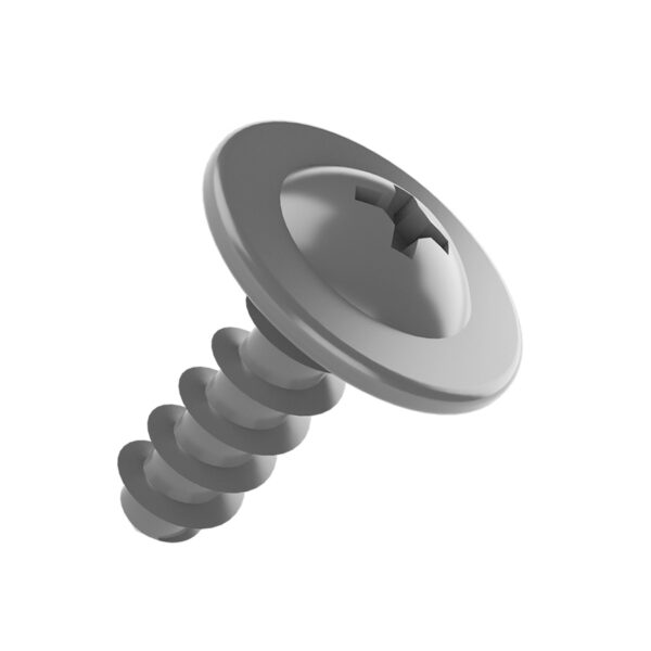Tornillo con cabeza alomada y collarín
