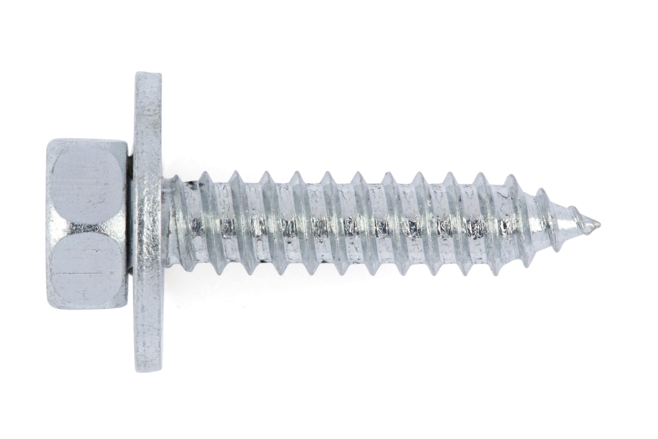 Set de tornillo/arandela, autorroscante Acero con arandela