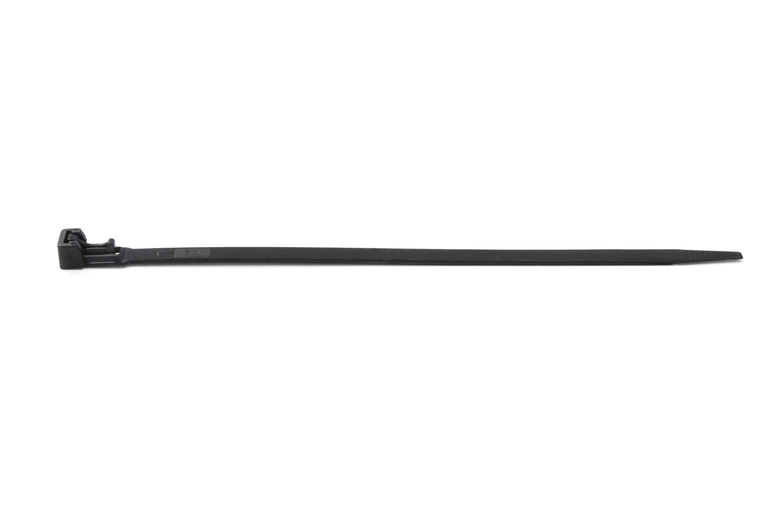 Brida cable PA cierre de plástico reutilizable