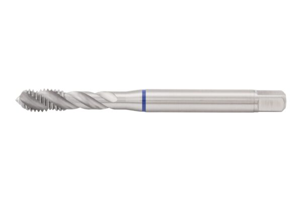 Macho roscar máq. HSCo, azul, forma B