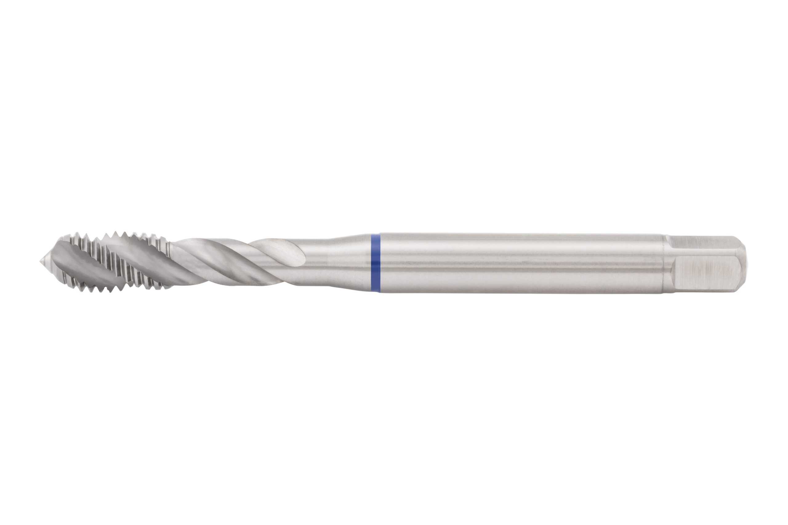 Macho roscar máq. HSCo, azul, forma B