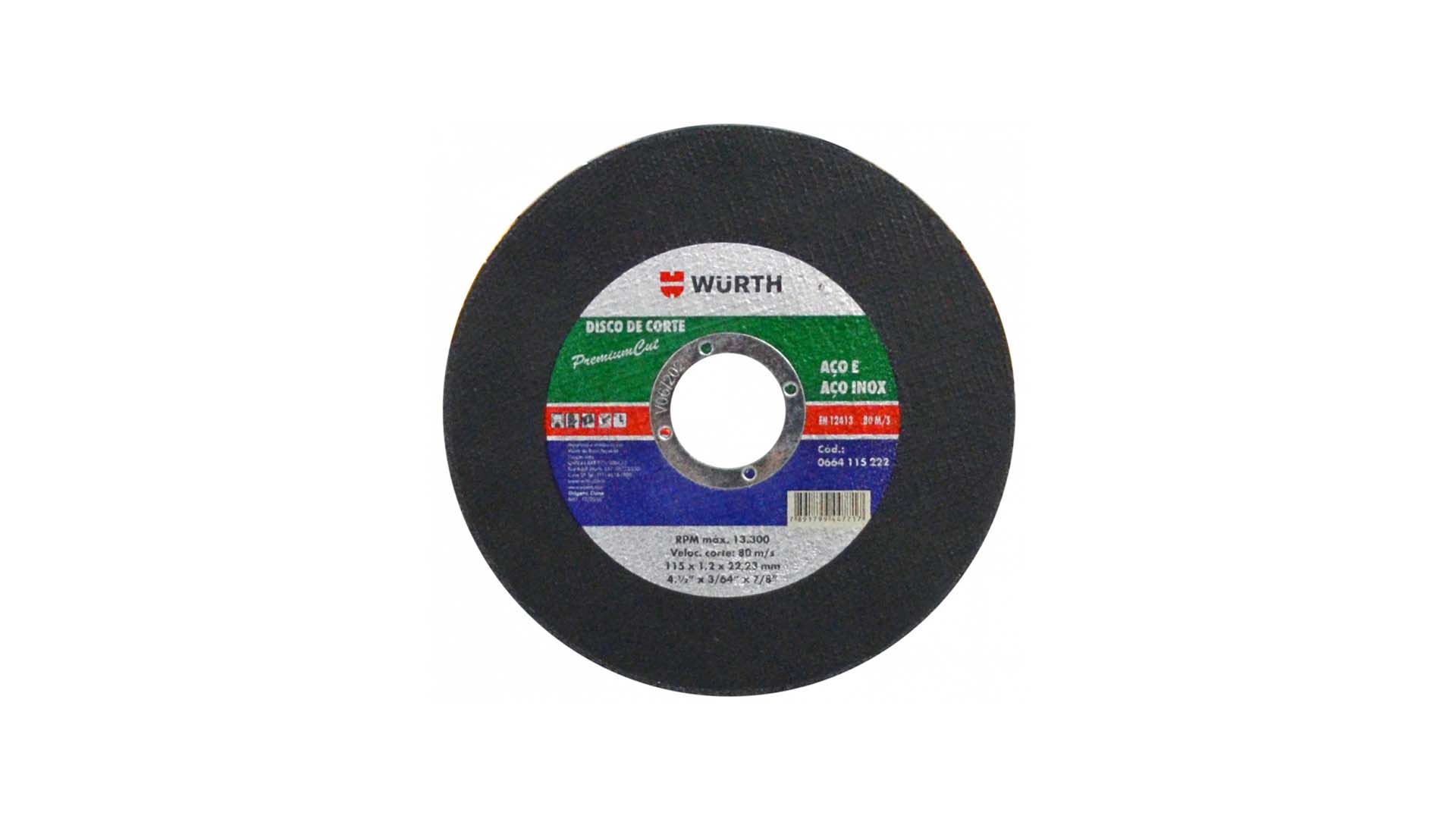 Disco de corte para acero y acero inoxidableidable PREMIUM CUT