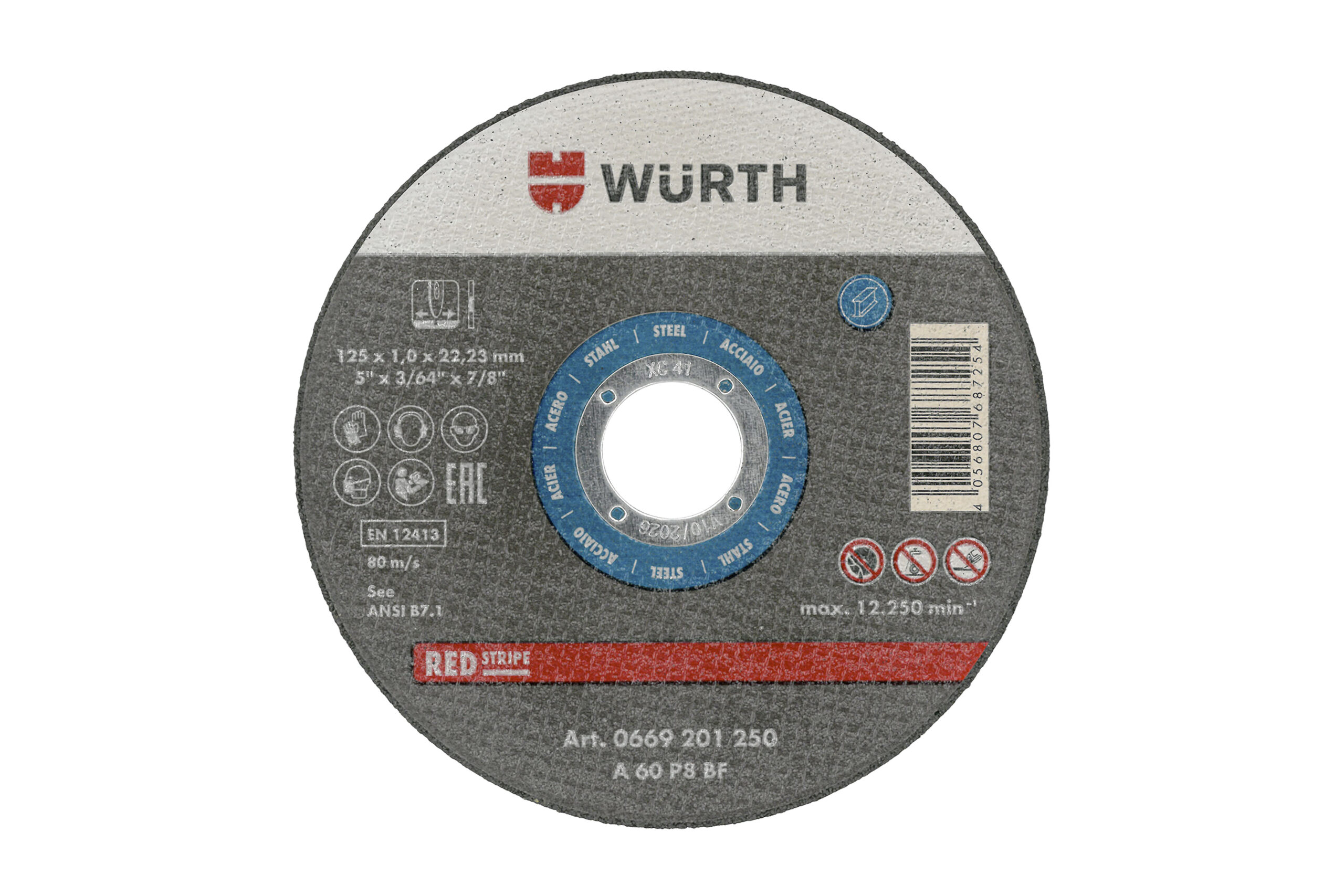 Cutting disc for steel REDSTRIPE LONGLIFE
