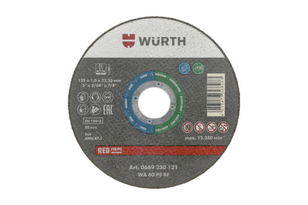 Disco de corte para acero inoxidableidable Red Line