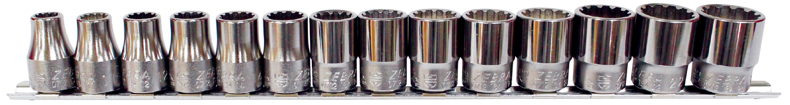 Surtido de llaves de vaso multiusos 1/2", 14 piezas