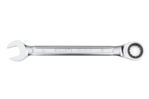Llave combinada de carraca métrica, recta