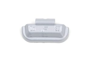 Peso de rueda con clip de zinc llanta de acero para coche tipo 80 Z