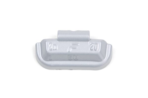 Peso de rueda con clip de zinc llanta de acero para coche tipo 80 Z