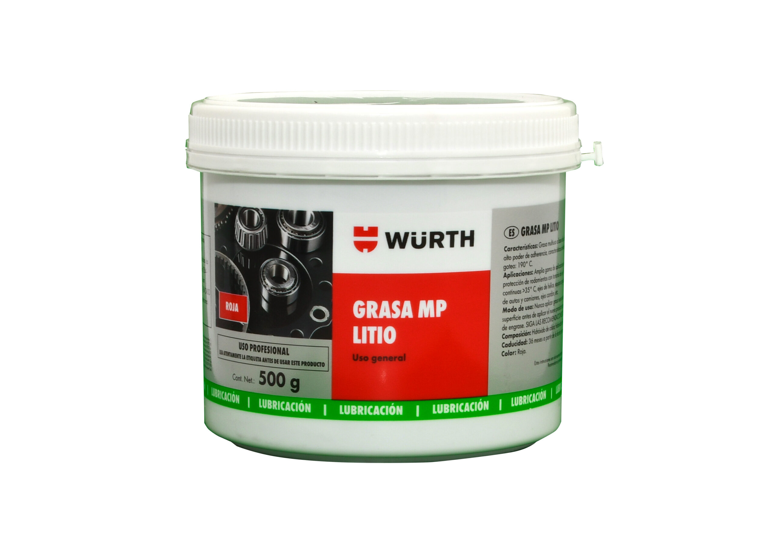 Grasa de litio MP roja