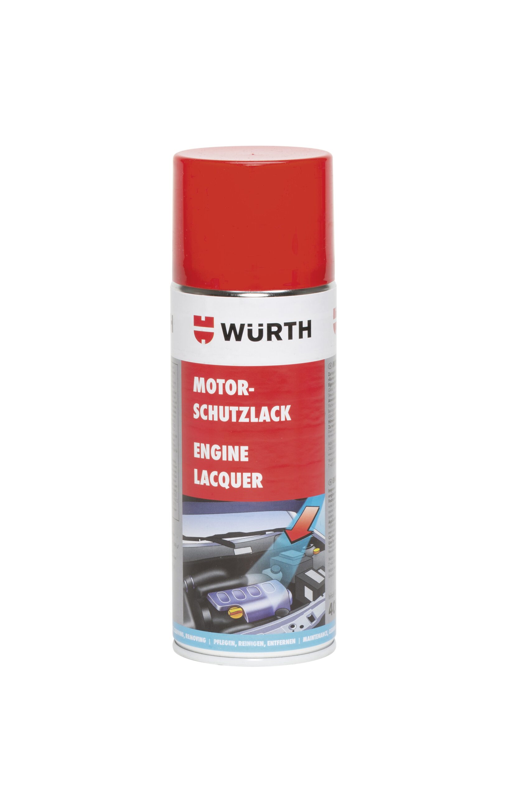 Laca para protección del motor