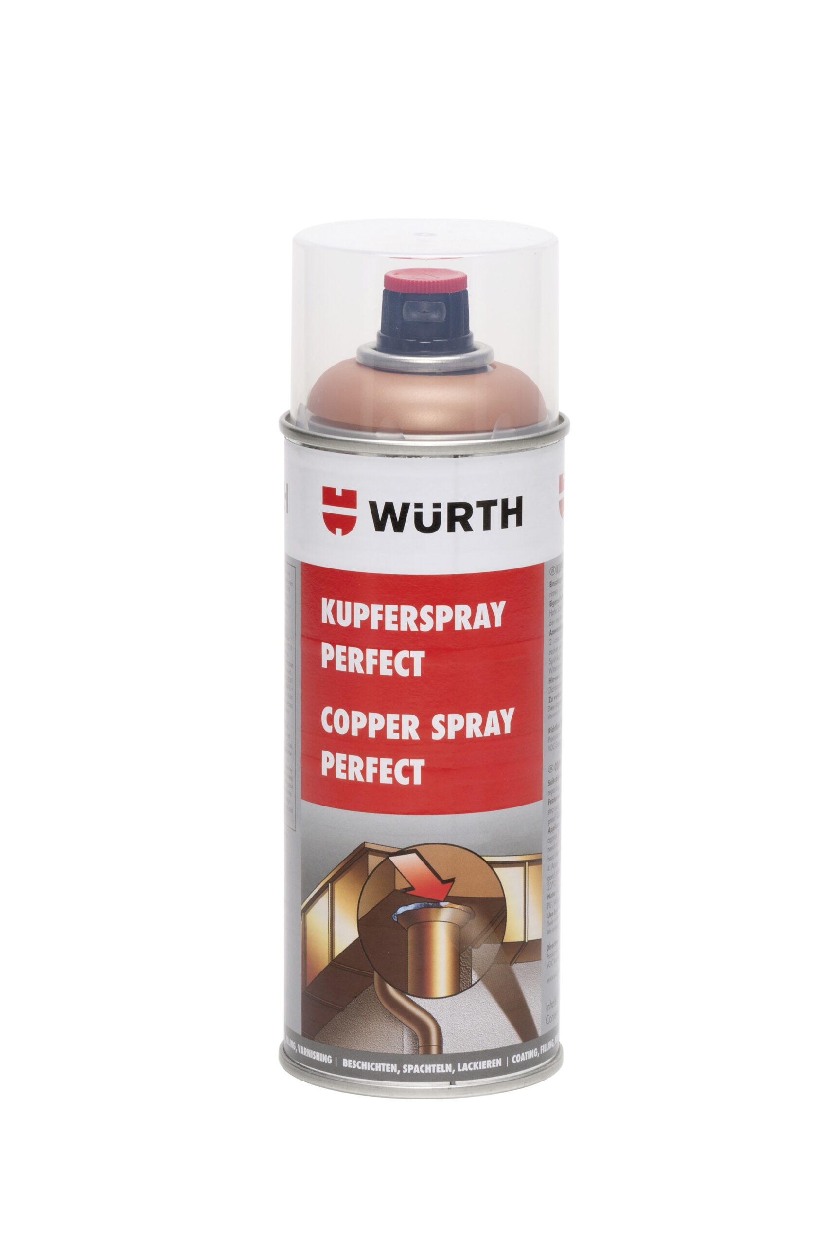 Spray para superficie metálica de cobre Perfect