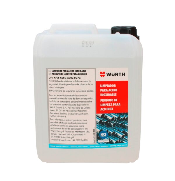 0893121205 Limpiador potente de acero inoxidableidable
