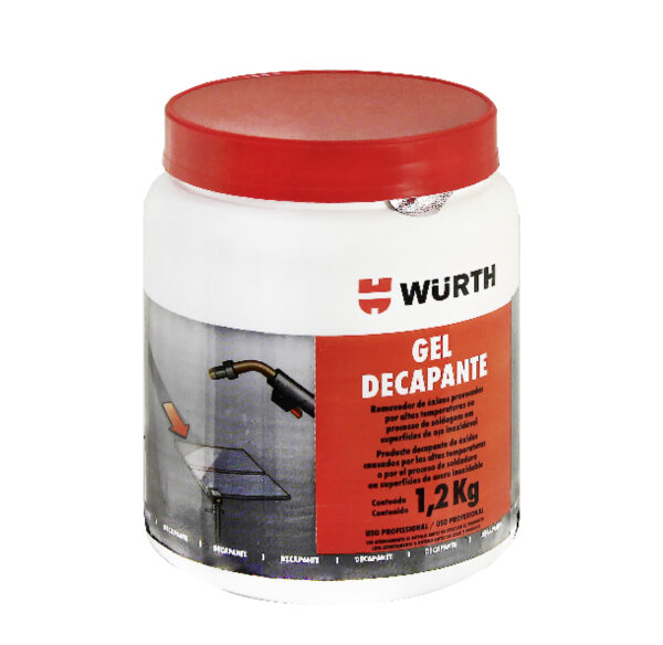 Gel decapante de óxido para acero inoxidableidable