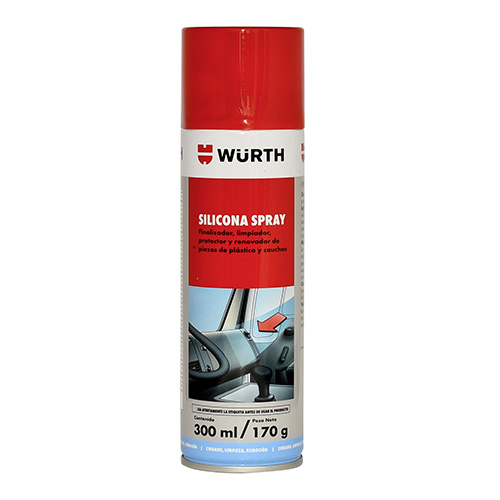 Aerosol de silicona para acabado
